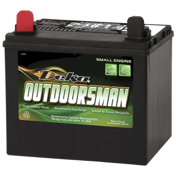 Deka Outdoorsman 195 CCA 12 volt Small Engine Battery