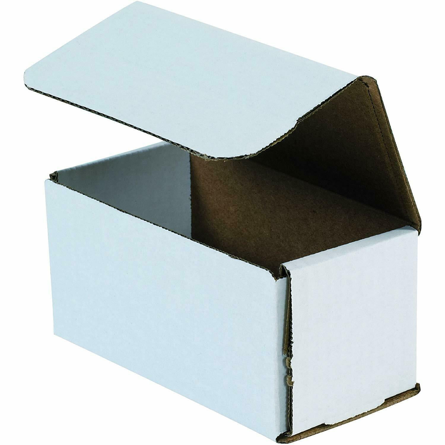 KILLUA Shipping Boxes 4x4x4 Kraft Corrugated Cardboard Box Small Mailing Boxes 25 Pack 4X4X4 ，Multi-size Selection 