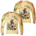 thumbnail image 3 of Belgian Malinois Celebrates Spring and Enjoys a Happy Easter All Over Print 3D Sweatshirt Unisex Merch Sheepdog Dog Lover Gifts - 02001, 3 of 6