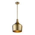 thumbnail image 2 of Meridian M70020NB 1-Light Pendant in Natural Brass, 2 of 3