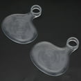 thumbnail image 1 of Almohadilla separadora elástica de silicona para dedos, alivio del dolor, absorción de golpes, almohadilla suave para el antepié L (40-45), 1 of 8