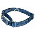 thumbnail image 4 of Country Brook Petz® Blue Paisley Martingale Dog Collar, Extra Large, 4 of 6