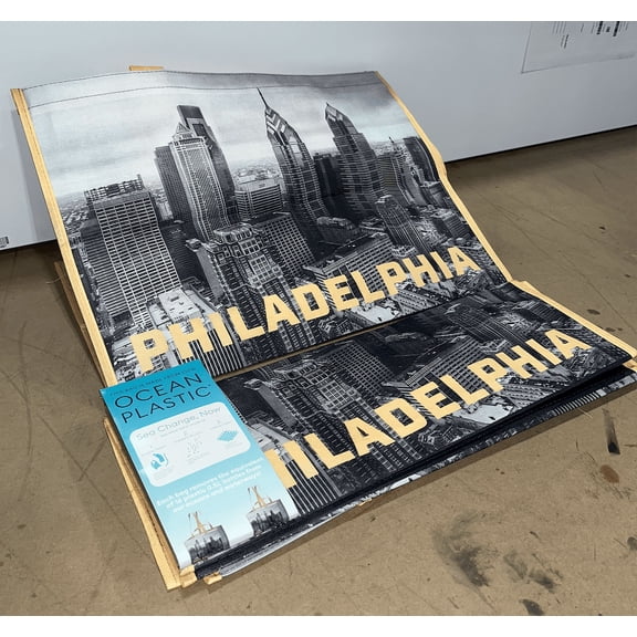 Out of the Ocean Reusable Shopping Bags (Philadelphia) 2-Pack
