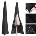 thumbnail image 3 of umbrella outdoor patio cover, patio waterproof market umbrella cover with zipper Beige, 3 of 4