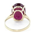 thumbnail image 4 of Galaxy Gold 7.5 ct 14k Solid Gold Ring Oval-Shaped Ruby (9), 4 of 5