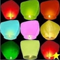 thumbnail image 4 of JASKFLY 20 Piece White Chinese Lanterns Set – Versatile Paper Lanterns for Chinese or Japanese Themed Parties Weddings and Holiday Decorations(Color Random), 4 of 7