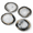 Gray-3-4", variant on Gray 3-4" Agate Drink Coasters, Polished Crystal Slice Coasters for Coffee Table Bar Home Decor