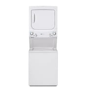 GE - 3.9 Cu. Ft. Top Load Washer and 5.9 Cu.Ft Electric Dryer Laundry Center with ENERGY STAR - White