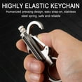 thumbnail image 5 of Fmxomd 2 Pack Match Keychain Lighter, Metal Infinity Lighters with Bottle Opener, Waterproof Match, Emergency Matchstick, Survival Flint Fire Starter (Black+Gold), 5 of 9