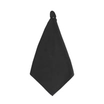 Unique Bargains 1 Pc Soft Waffle Pattern Golf Towel 15.75"x15.75" Black