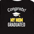 thumbnail image 4 of Inktastic Congrats My Mom Graduated with Cap Boys or Girls Long Sleeve Toddler T-Shirt, 4 of 5