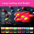 thumbnail image 2 of WINSONS Glow in the Dark 8-Color Paint Set, Non-Toxic & Long-Lasting (22ml/0.74 fl. oz.), Neon Paints for Fabric, Canvas & Wood, 2 of 9