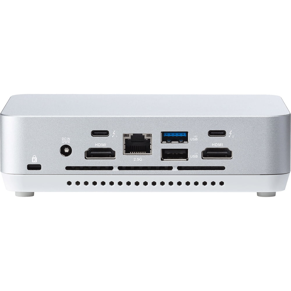 Asus NUC 14 Pro+ Barebone System - Mini PC - Intel Core Ultra 7 14th Gen 155H - Intel Chip - 96 GB DDR5 SDRAM DDR5-5600/PC5-44800 Maximum RAM Support - 2 Total Memory Slots - NVMe Controller - Inte...