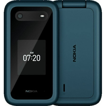 NOKIA 2780 Flip TA-1420 GSM / Verizon Unlocked Flip Phone - Blue