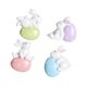 thumbnail image 4 of 4x Pegatizas de refrigerador en forma de huevo de Easter Bunny Decoraciones Adorables Pegatinas de refrigerador impermeables para el refrigerador para Con huevo, 4 of 8