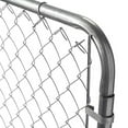 "AdjustAGate Steel Chain Link FitRight WalkThrough Gate Kit for