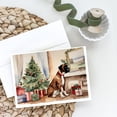 thumbnail image 2 of Fawn Boxer Christmas Greeting Cards and Envelopes Pack of 8 7 in x 5 in, 2 of 3