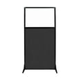 thumbnail image 1 of Versare Workstation Screen Partiton | Modern Office Cubicle | | Flexible Work Space | 1, 2 or 3 Fabric Panels Wide | With Window, 1 of 6
