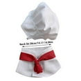 Dog Dog Chef Hat Dog Red Scarf Pet Clothes Rack Hanger Pet Clothes for Small Dogs Pet Clothes