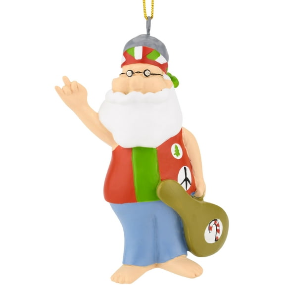 Tree Buddees Hippie Santa Christmas Ornaments
