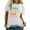 White, variant on Mama Short Sleeved Women's Letter Printed Round Neck Casual T Shirt 4 Long Sleeved Women's Shirts Womens Tops And Tees Summer T Shirts Womens Top Extra Long Tops Exercise Women Women Workout Shirt