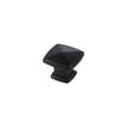 thumbnail image 4 of Elegant Decor Home Decorative Marcel 1.2" Matte Black Square Knob Multipack (Set of 10), 4 of 4