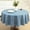 Chambray Blue, variant on Home Bargains Plus Sand Café Hotel 60 x 120 inch Rectangle Vinyl Dining Tablecloth with Flannel Backing