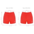 thumbnail image 3 of Short Deportivo Mujer, Chico/Mediano, Short de Licra para Mujer de Algodón, Rojo Red Baboon Modelo Spart, Shorts Deportivos para Mujer Licra Flexible., 3 of 6