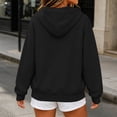 thumbnail image 5 of QQZ Relaxed Fit Zip Up Hooded Sweatshirt Women, Zip Up Sweatshirt Women, Fall Travel Gym Business Casual Daily Outfits, 5 of 6
