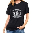 thumbnail image 1 of Camisas de Navidad Para Mujer Letra Impreso Manga Corta Camiseta Tops Túnica Blusa Odeerbi  ODB208962, 1 of 4