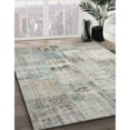 thumbnail image 3 of Ahgly Company Machine Washable Indoor Rectangle Contemporary Pale Silver Gray Area Rugs, 7' x 10', 3 of 7