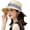 Navy-a, variant on Stylish Straw Hats for Women Sun Protection Floppy Beach Hat with Decorative Bow Elegant Summer Cloche Hat for Resort Travel