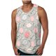 thumbnail image 2 of Camiseta sin mangas de cuello redondo para hombre, ropa de ocio, fitness, para el hogar, pijama, camiseta con estampado a color, blusa deportiva de poliéster para hombre, 2 of 4