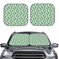 thumbnail image 6 of Lsque Dinosaurs on Roller Skater 2 PCS Windshield Sun Shade | CarFoldable Window Covers | Car Accessories Reflect UV for Universal Cars SUV Truck | Large, 6 of 7