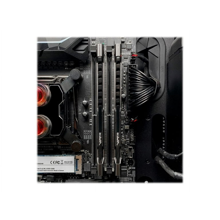 Patriot Viper Steel DDR4 RAM 32GB (2X16GB) 3200MHz CL16 UDIMM