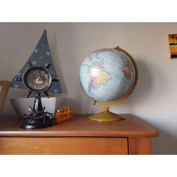 Table clock - Ship Wheel Table Clock by Peterson Housewares  Artwares