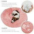 thumbnail image 5 of Sanmadrola Dog Bed for Small Dogs, 20inch Calming Dogs Bed & Cat Dog, Washable-Round Cozy Soft Pet Bed for Puppy and Kitten, Donut Cuddler Round Dog Bed, Fits up to 15 lbs Pets, Pink, 5 of 11