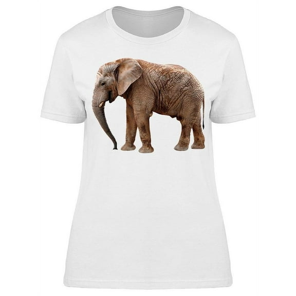 Wrinkly Large Elephant T-Shirt Women -Image by Shutterstock, Female XX-Large