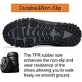 thumbnail image 3 of Womens Winter Snow Boots Warm Fur Lined Anti-Slip Ankle Booties Outdoor Walking Shoes Non-Slip Trekking Shoes, 3 of 9
