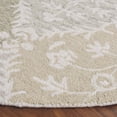 thumbnail image 3 of Safavieh Ebony Alene Floral Area Rug, Beige/Ivory, 6' x 6' Round, 3 of 10