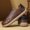 Brown, variant on Men'S Retro Fashion Trendy Comfortable Driving Loafers Autumn Slip-Resistant Soft-Soled Wide-Head Casual Shoes,