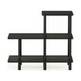 thumbnail image 2 of Furinno 31.5"W x 11.61"D x 27.83"H 3-Shelf Freestanding Shelves, Espresso and Black, 2 of 5