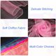 thumbnail image 3 of Uxcell 24Pcs Bufandas de baile 24" x 24" Bufandas de malabarismo para jugar magia música Rosa, 3 of 4