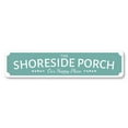 thumbnail image 2 of The Shoreside Porch Novelty Decor, Metal Wall Sign - 4x18 Inches, 2 of 4