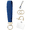 Deep Blue, variant on Stretchy Keychain Wristlet, Key Chain for Car Keys with D Ring, Wrist Lanyard Key Holder for Women.