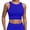 0511liBlue, variant on Womens Cropped Workout Tank Tops with Built in Bras Summer Sleeveless Yoga Tops Racerback Running Gym Athletic Tees 0511liHot Pink L