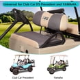 thumbnail image 2 of 10L0L Golf Cart Seat Cover for Yamaha Club Car Precedent Golf Cart Accessories-Gray Beige (L Size), 2 of 7