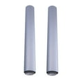 thumbnail image 4 of LOLIPPYY 2 Sheets Car Sticker Vehicle Vinyl Wrap Grey Brushed Texture Protective Waterproof, 4 of 6