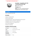 thumbnail image 2 of Fan Clutch - Compatible with 1992 - 1993 Mercedes-Benz 400E, 2 of 2