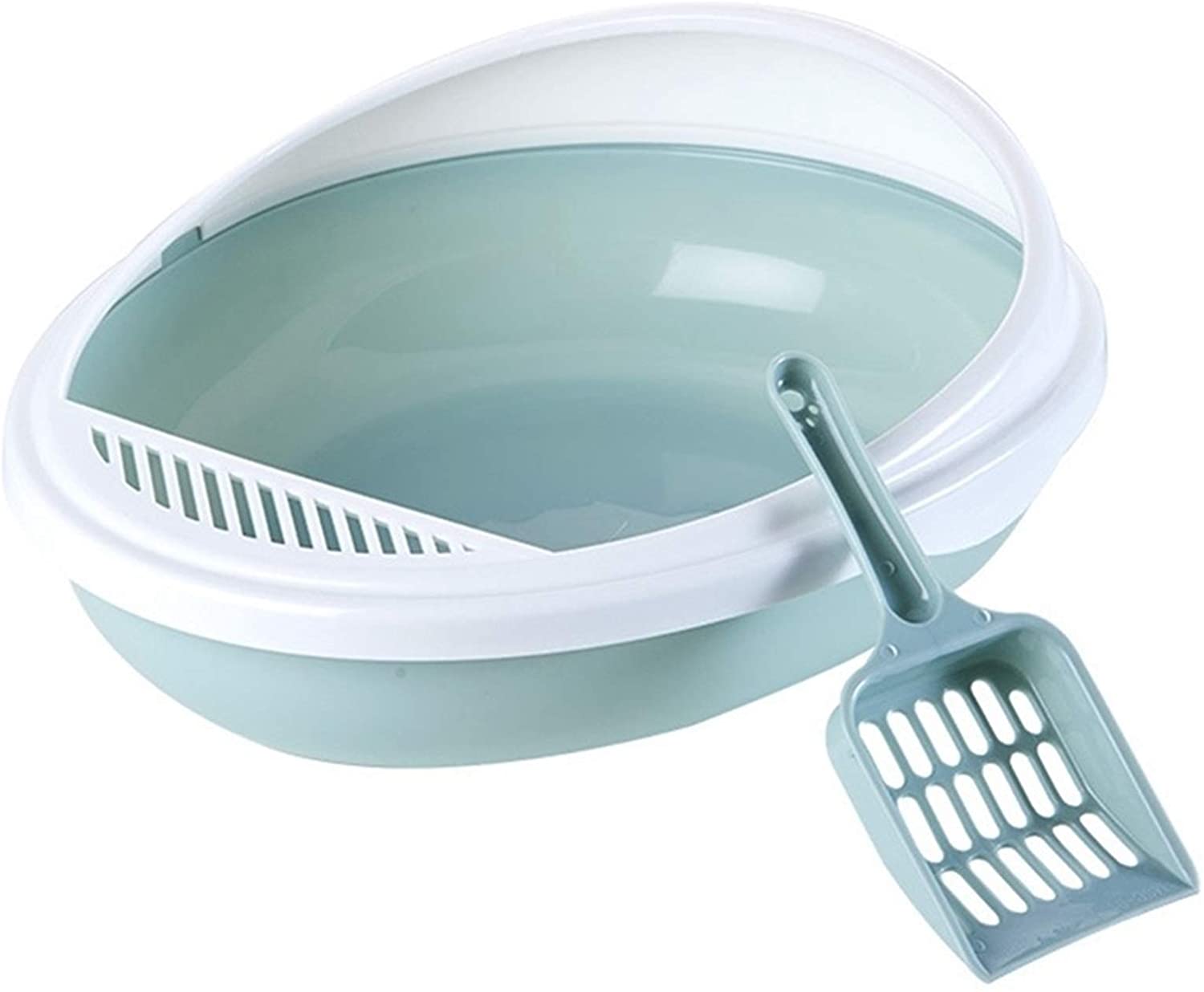 Cat Litter Box Pet Toilet Bedpan Anti Splash Plastic Cat Litter Box Cat